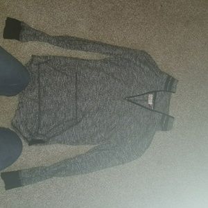 Half zip sweatshirt